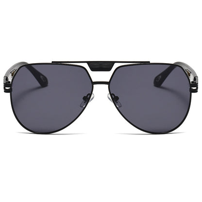 Metal Flat Top Shades Sunglasses
