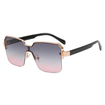 Square Metal Frame Men Sunglasses