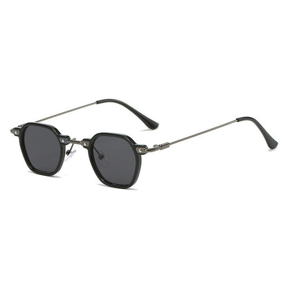 Retro Square Narrow Gradients Outdoor Sunglasses