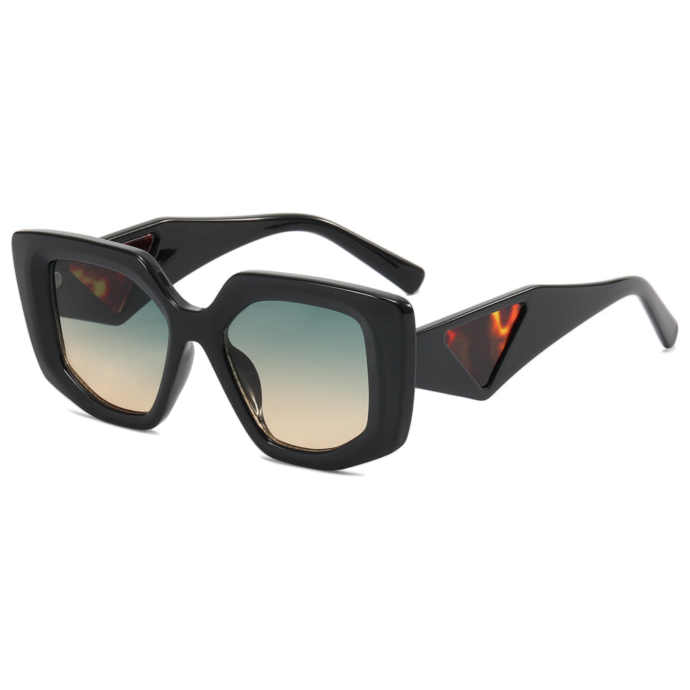 Square Thick Oversized Cat Eye Shades Sunglasses