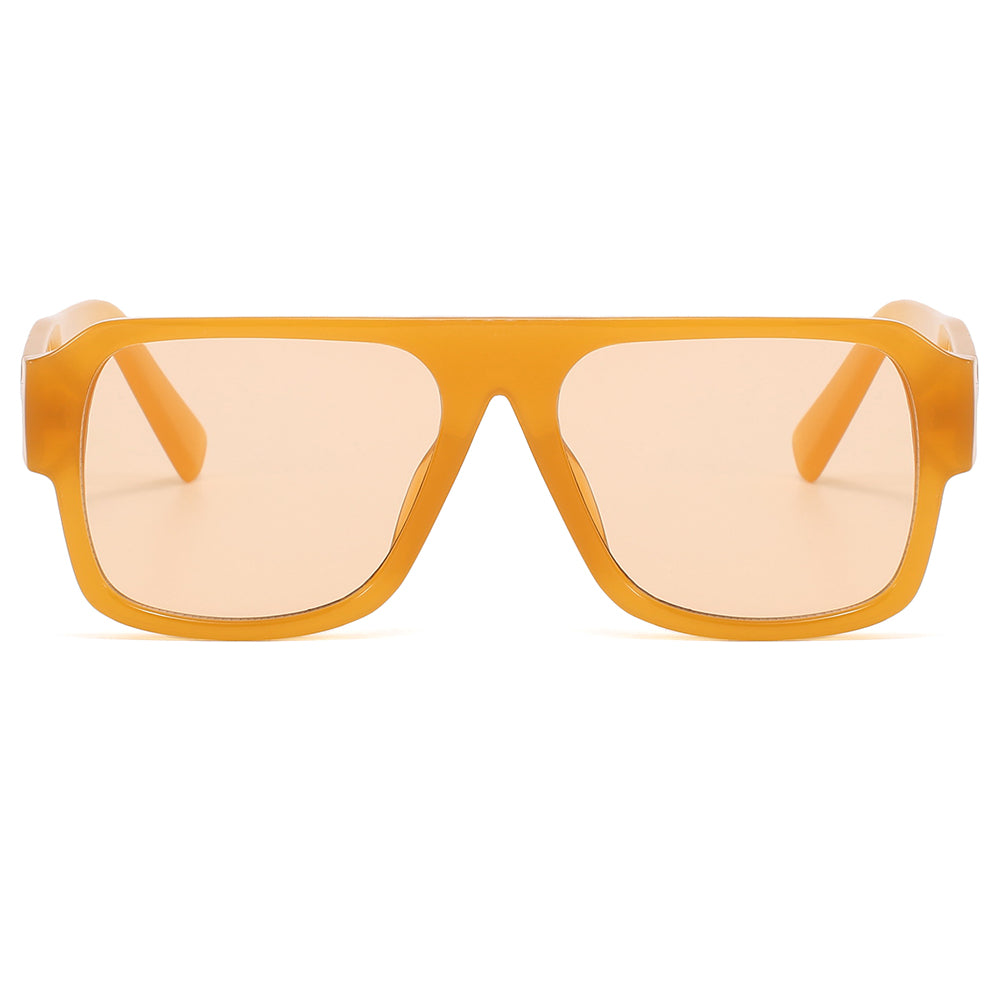 Flat Top Square Shades Sunshade Sunglasses