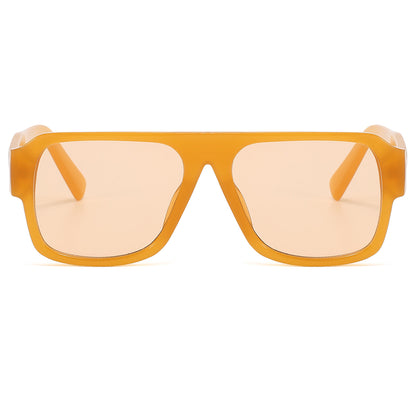 Flat Top Square Shades Sunshade Sunglasses