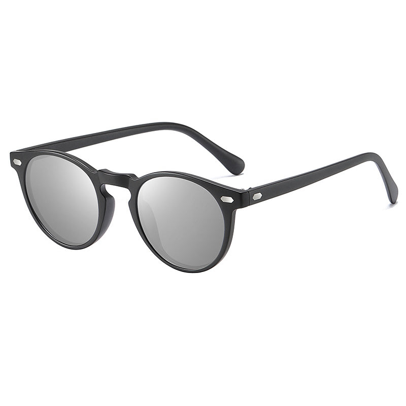 Retro Vintage Round Polarized Sunglasses
