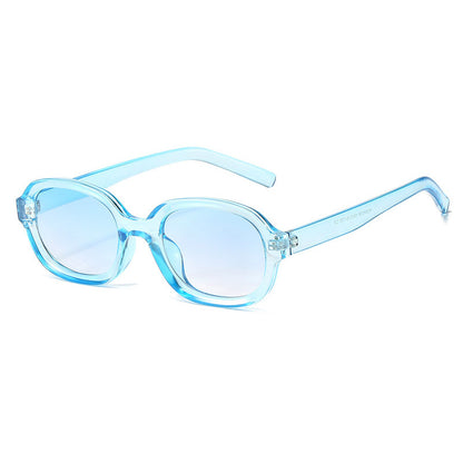 Retro Unisex Oval Sunglasses