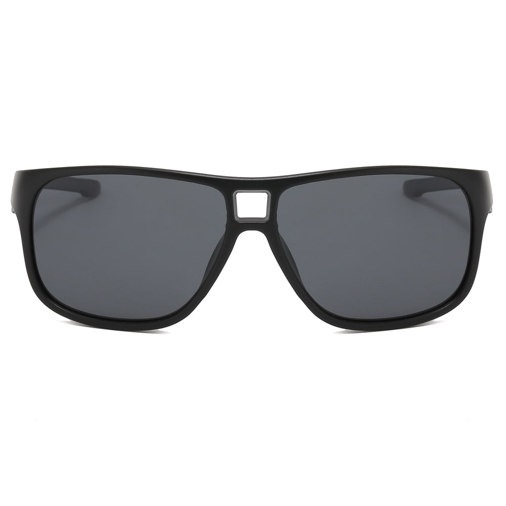 Flat Top Square Sports Goggles Outdoor Polarized Sunglasses