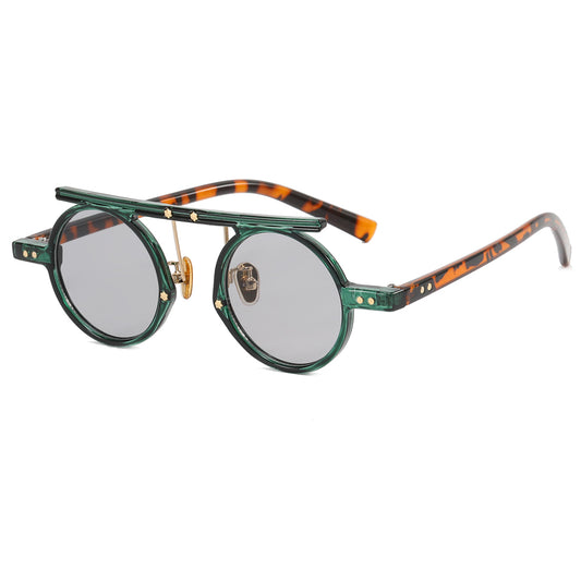 Fashion Round Steampunk Sunglasses