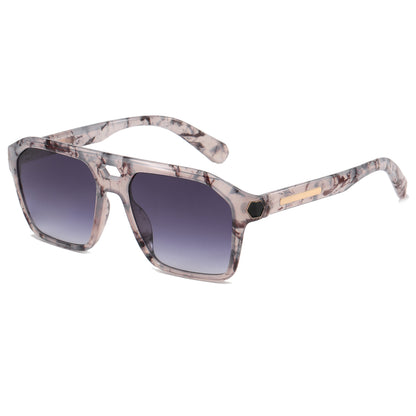 Square Flat Top Pilot Sunglasses