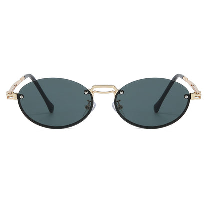 Metal Frame Round Shades Sunglasses
