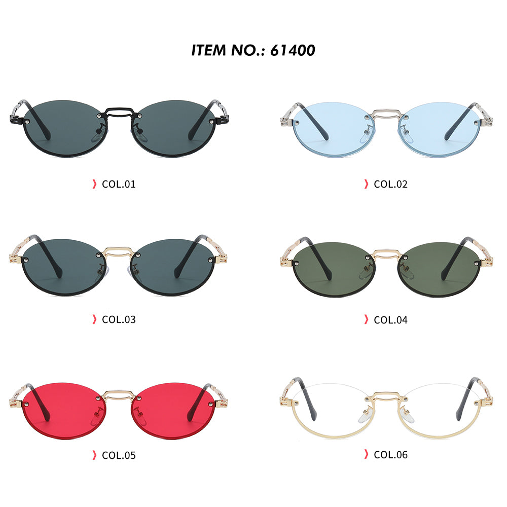 Metal Frame Round Shades Sunglasses