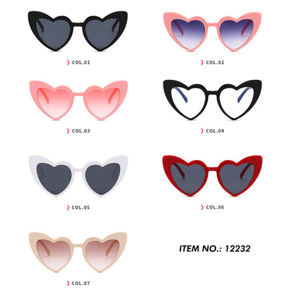 Heart Shaped Sunglasses for Women
