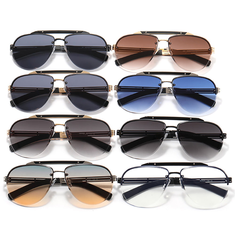 Metal Frame Men Shades Sunglasses