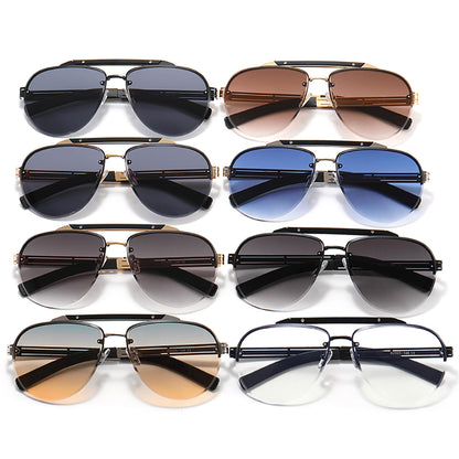 Metal Frame Men Shades Sunglasses