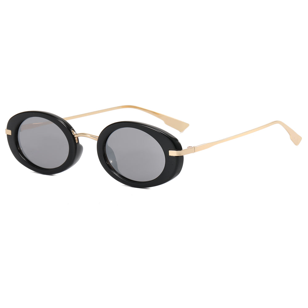 Retro Oval Sunglasses