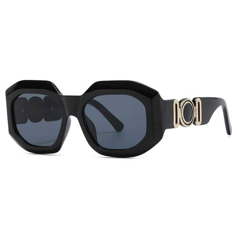 Fashion Oversize Octangle Sunglasses