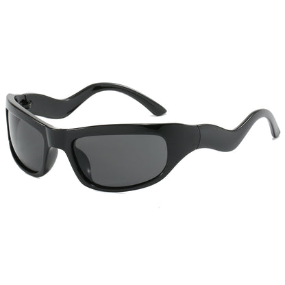Rectangle Shades Sporty Y2K Sunglasses