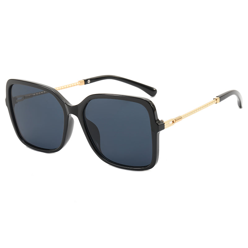 Square Oversized Gradient Shades Sunglasses