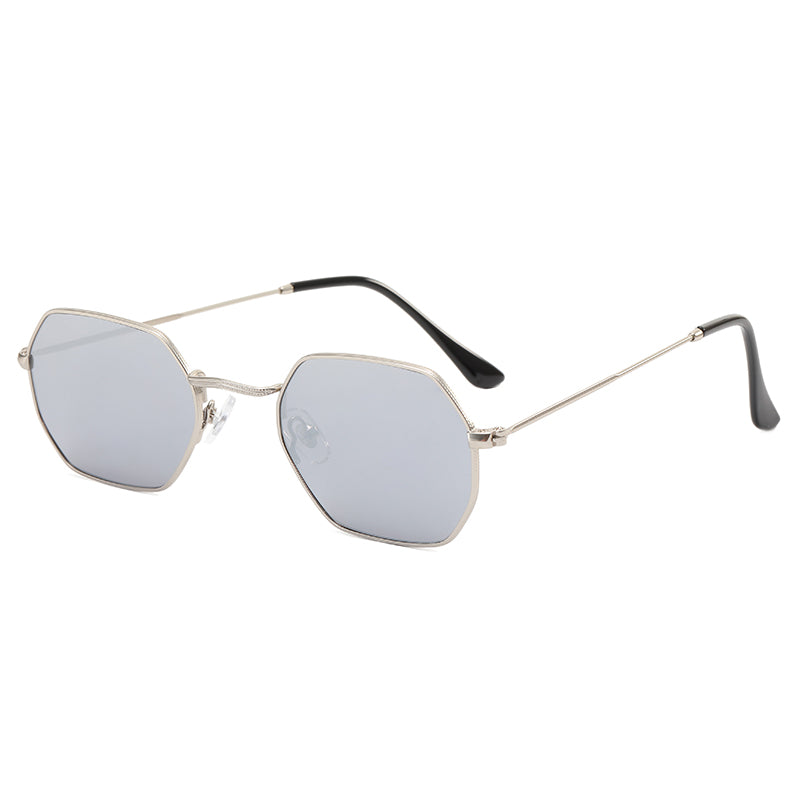 Polygon Shades Metal Frame Sunglasses