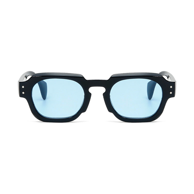 Retro Vintage Square Street Shot Tinted Goggle Sunglasses