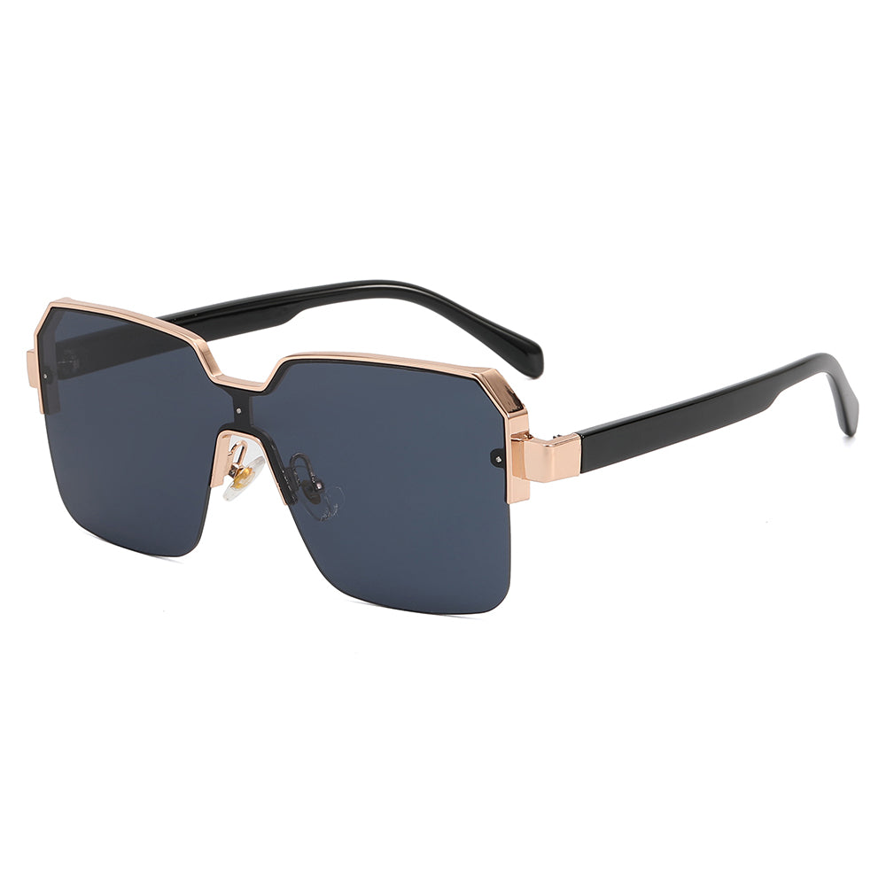 Square Metal Frame Men Sunglasses