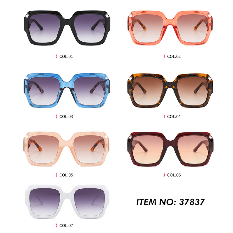 Big Frame Oversized Square Shades Sunglasses