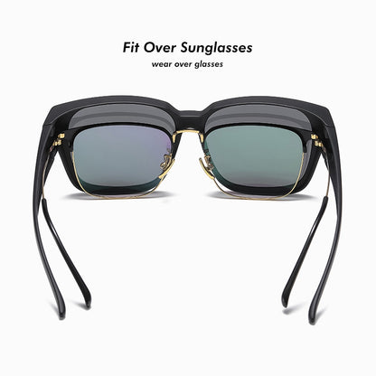 Fit Over Sunglasses with Polarized Lenses