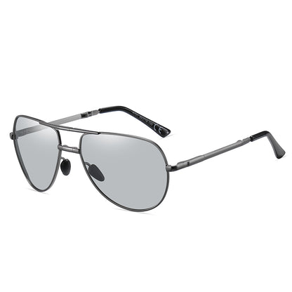 Polarized Men's Foldable Photochromic Driving Sunglasses