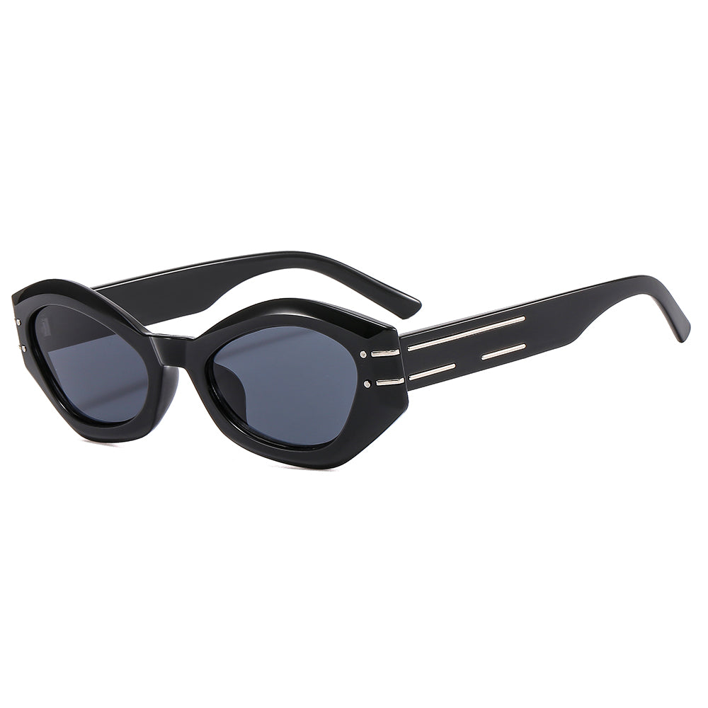 Retro Cat Eye Women Oval Sunglasses