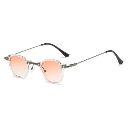 Retro Square Narrow Gradients Outdoor Sunglasses