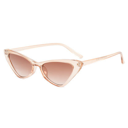 Cat Eye Women Small Triangle Sunglasses