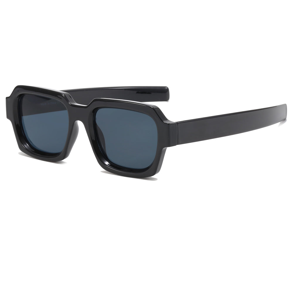 Retro Square Street Shot Tinted Sunglasses