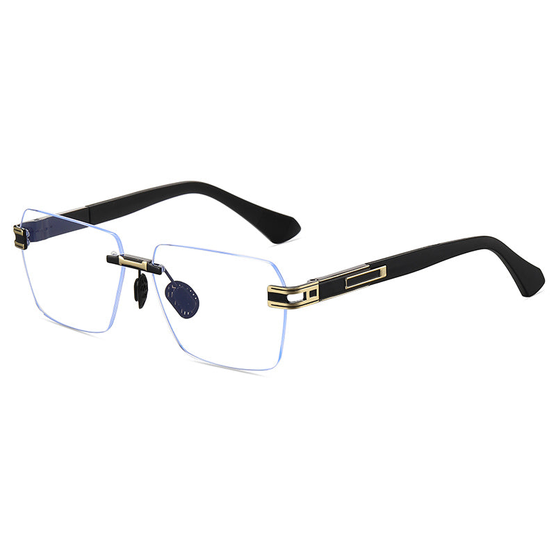 Men's Gradient Rimless Sunglasses