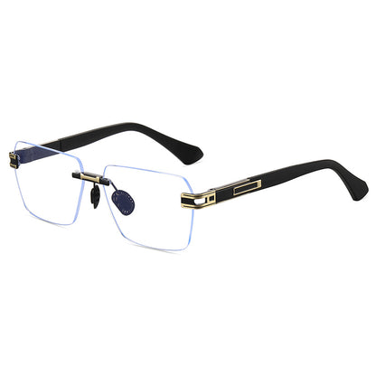 Men's Gradient Rimless Sunglasses