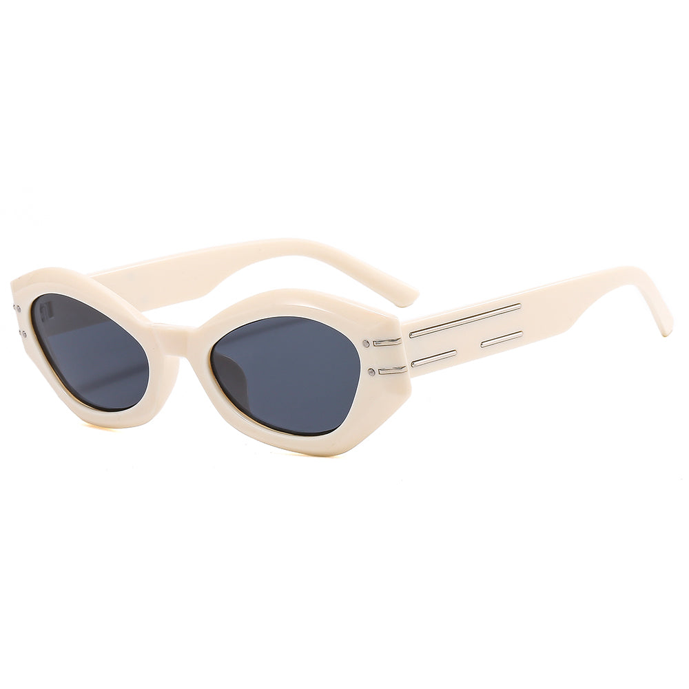 Retro Cat Eye Women Oval Sunglasses