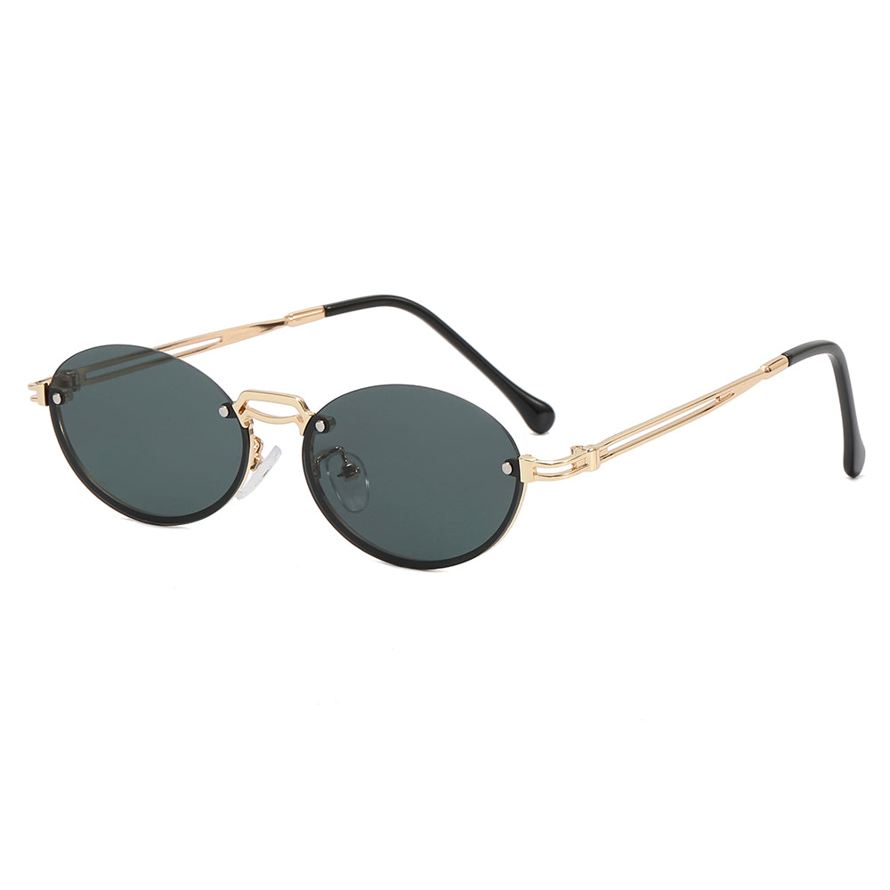 Metal Frame Round Shades Sunglasses