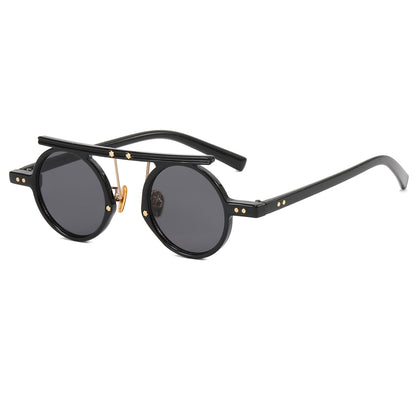 Fashion Round Steampunk Sunglasses