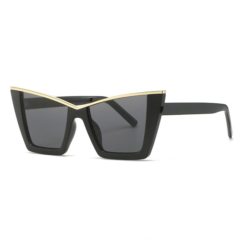 Oversized Women Cat Eye Sunglasses