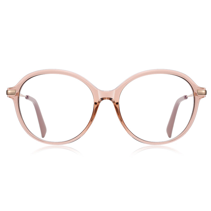 Oval TR90 Computer Gaming Eyeglasses Blue Light Blocking Glasses