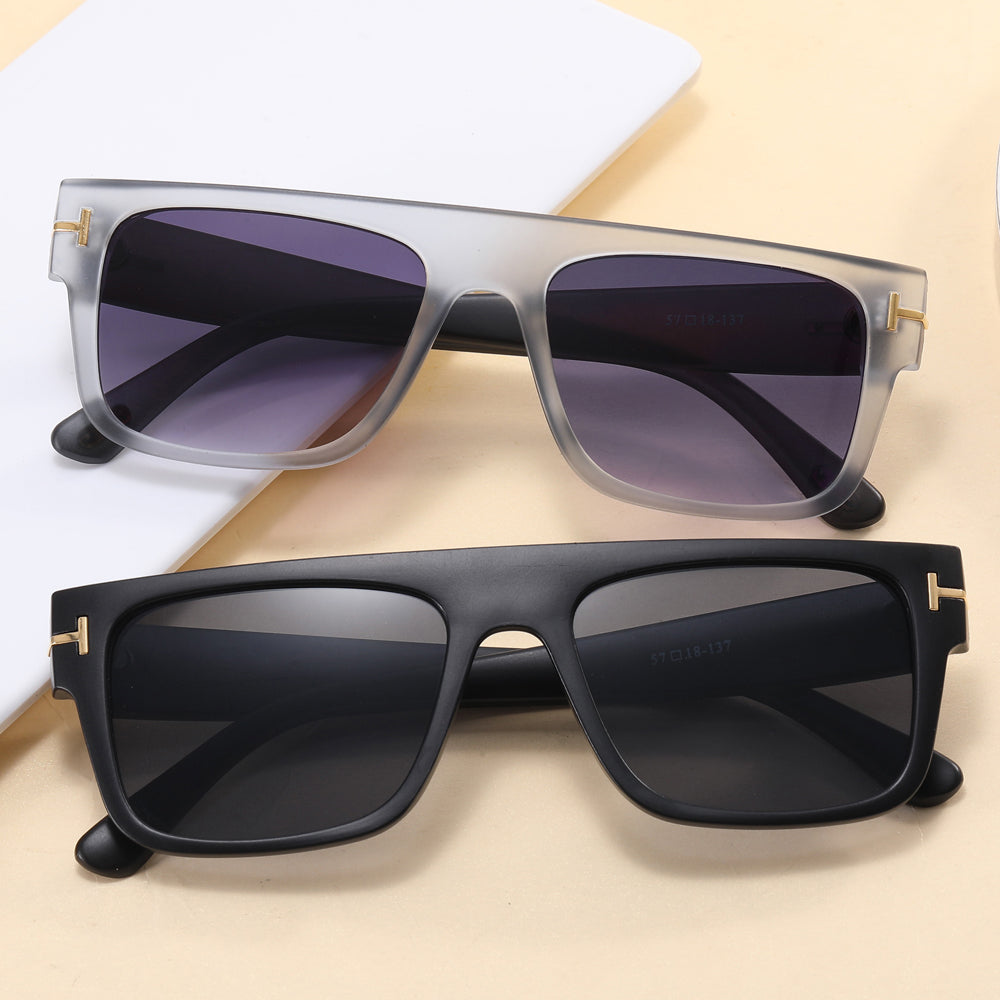 Square Flat Top Shades Sunglasses
