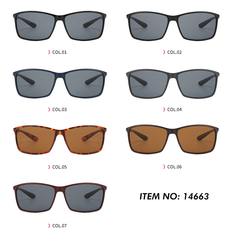 Rectangle Men Sunglasses