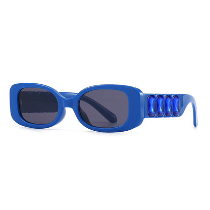 Rectangle Gem Sunglasses