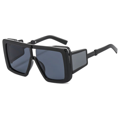 Flat Top Square Oversized Sunglasses