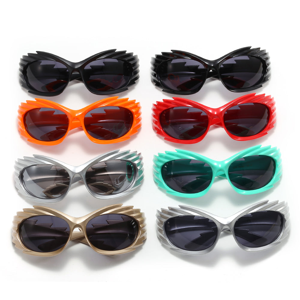 Spike Rectangle Sunglasses