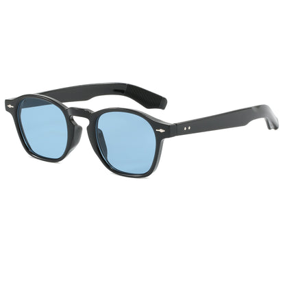 Trendy Classic Round Tinted Vacation Beach Sunglasses