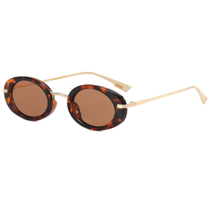 Retro Oval Sunglasses