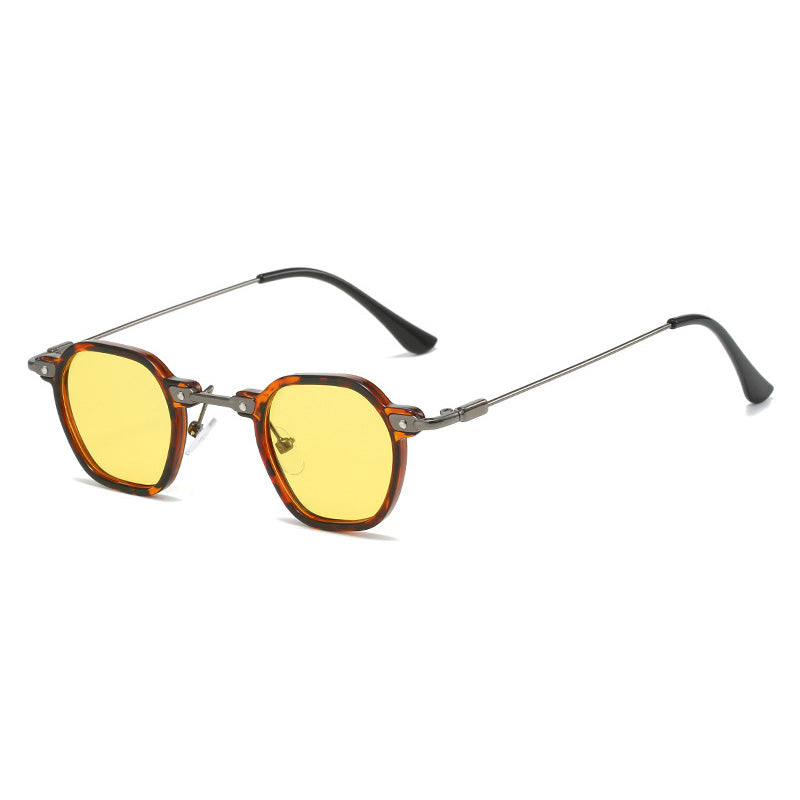 Retro Square Narrow Gradients Outdoor Sunglasses