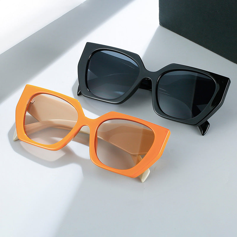 Square Oversized Cat Eye Sunglasses