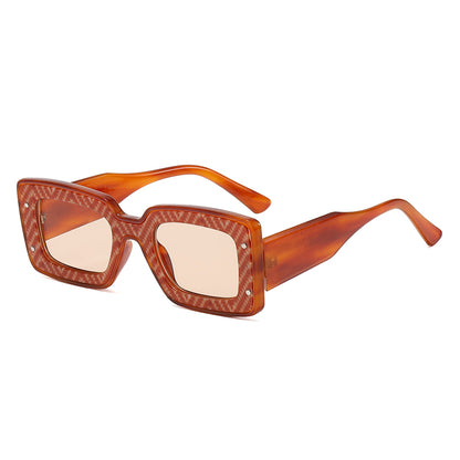 Retro Rectangle Sunglasses