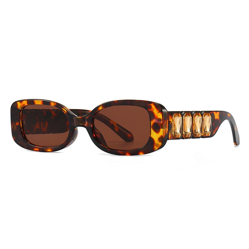 Rectangle Gem Sunglasses