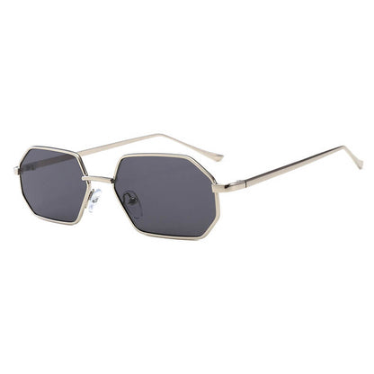 Metal Frame Unisex Sunglasses