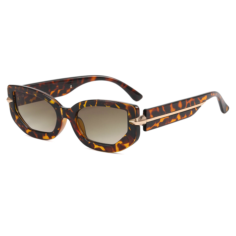 Rectangle Cat Eye Shades Sunglasses